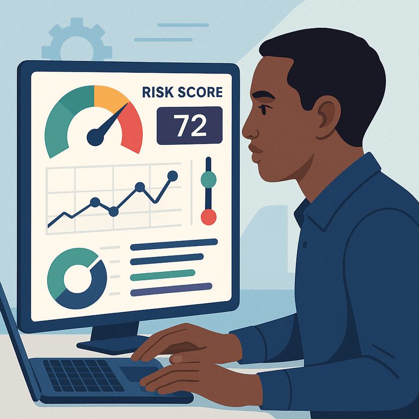 Adaptive Risk Scoring